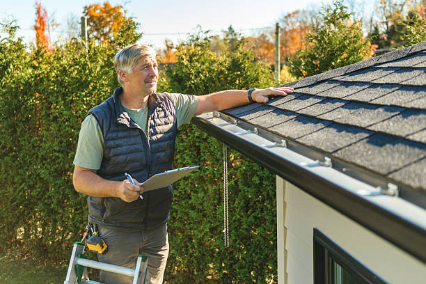 Professional Roofing technician working in Frazee, MN
